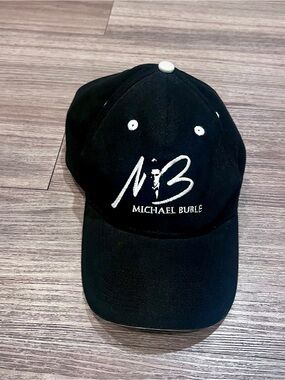 Vintage Michael Bublé Black Logo Baseball Cap
